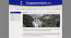 Desktop Screenshot of goppenstein.net